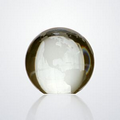 Optical Crystal Globe Paperweight (S)